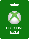 Xbox Live 黄金会员卡 (新加坡)